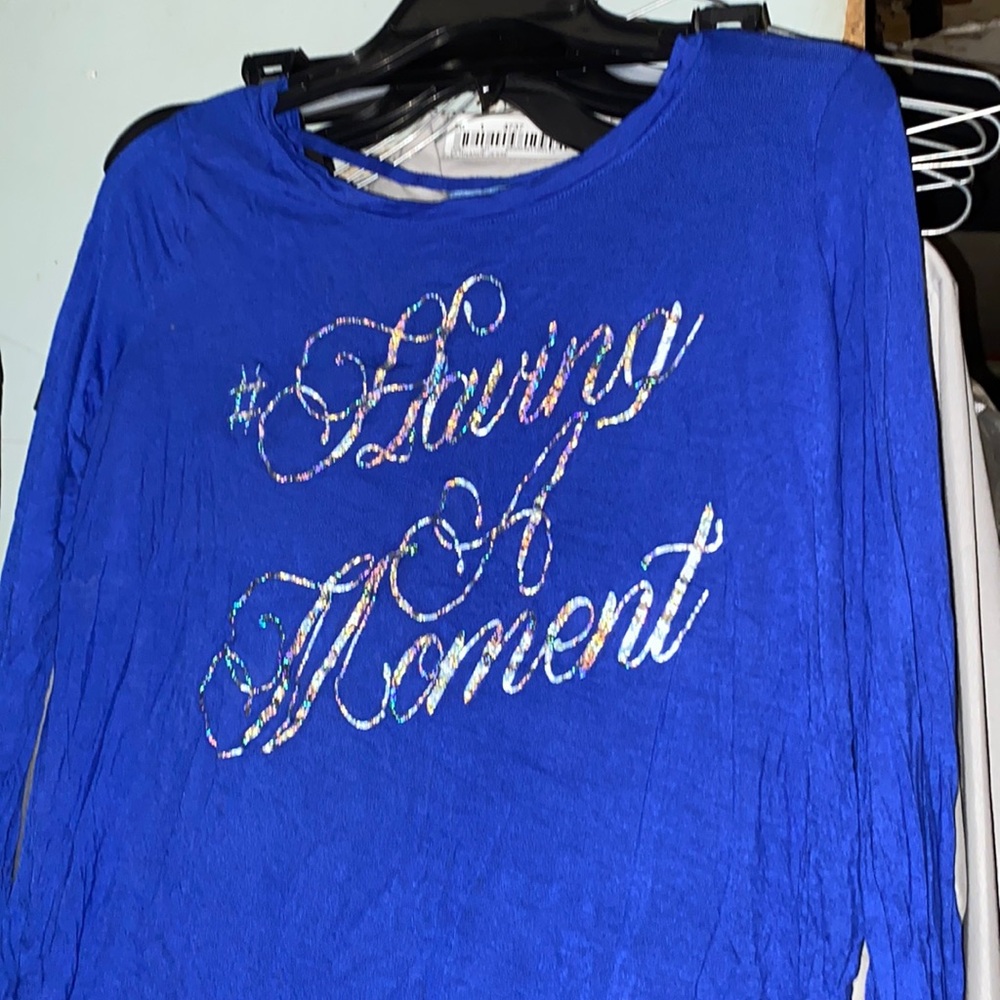 Juicy long sleeve sleep top